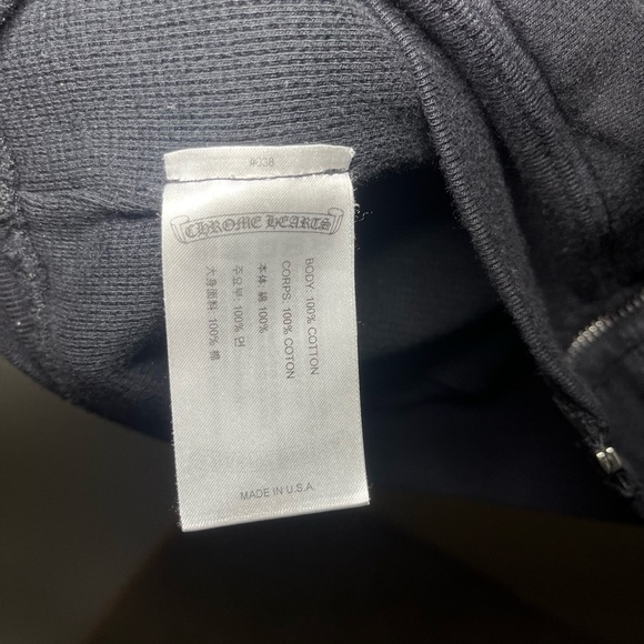 Chrome Hearts Los Angeles Thermal Zip Up Jacket hoodie - Picture 5 of 8